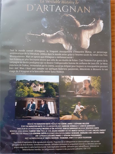 DVD   La Véritable histoire de D'Artagnan