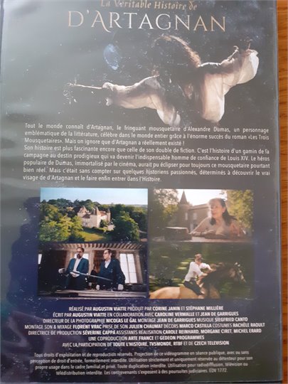 DVD   La Véritable histoire de D'Artagnan