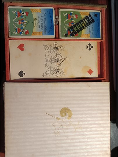 Dubout  Le jeux des Mousquetaires du grand Philibert