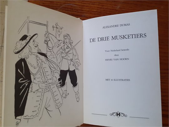 A.Dumas  De drie musketiers  (Neerlandaise) (голландский яз.)