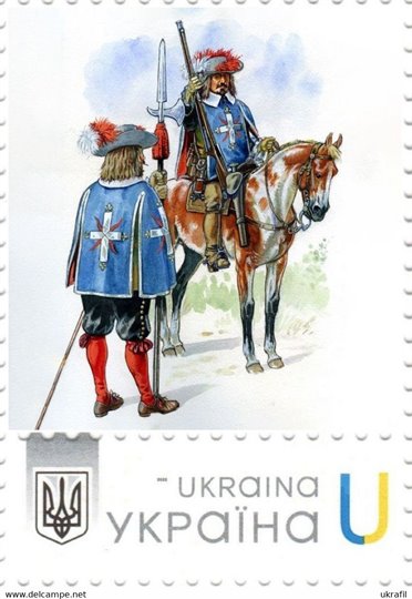 Ukraine timbres Les Trois mousquetaires   2