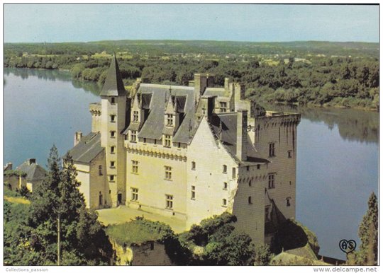 CPA   MONTSOREAU , Château de Montsoreau (XVe s.)