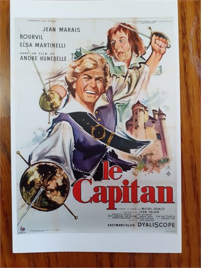 CPA  Capitain (Marais, Bourvil)