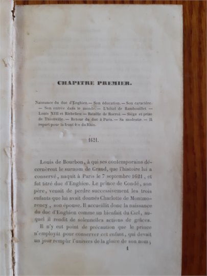 Adrieb Lemercier  Histoir du Grand Conde