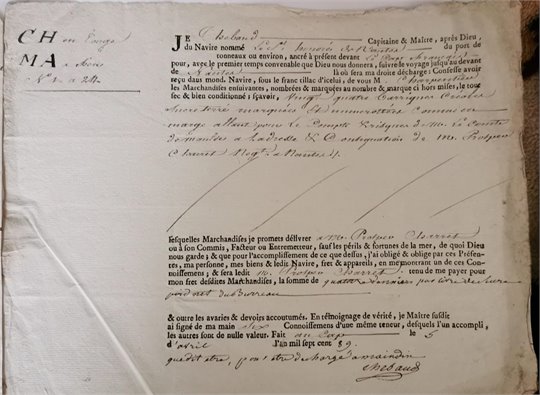 SAINT-DOMINGUE. 3 P.S.,  L’habitation du grand-oncle d’Alexandre Dumas.