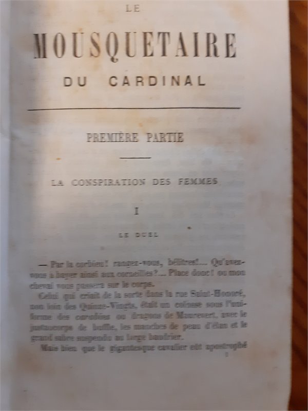 Augu Henri  Le mousquetaire du Cardinal.  La conspiration des femmes. Le siège de la Rochelle.