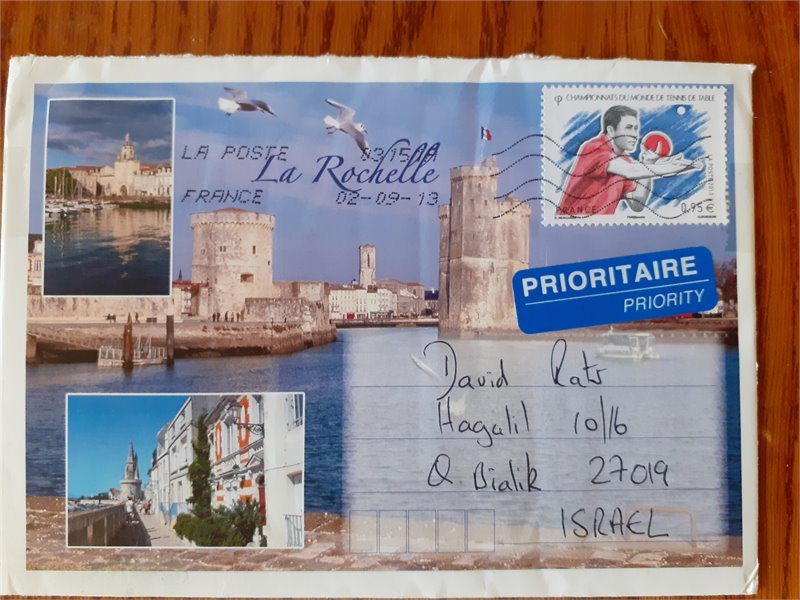 Lettre de La Rochelle