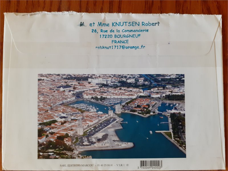 Lettre de La Rochelle
