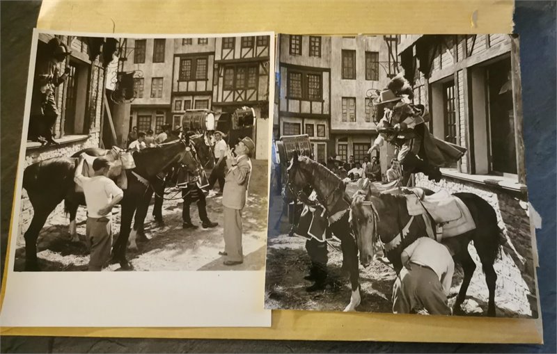 2 photo Georges Marchal (Les Trois Mousquetaires, 1953)