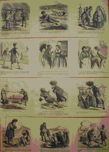 Caricatures d'Alexandre Dumas père