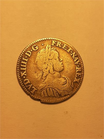 1/12 ecu (au bust Juvenile) 1644