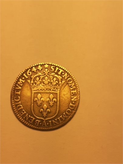 1/12 ecu (au bust Juvenile) 1644