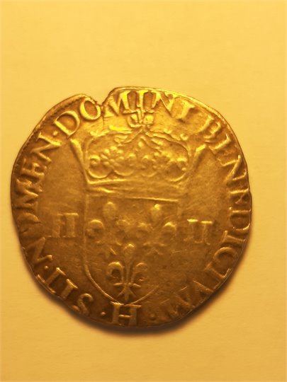 Ecu (argent) 1580 (Henry III)