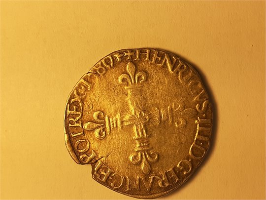 Ecu (argent) 1580 (Henry III)