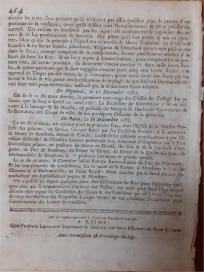 Gazette  N582 (1683)