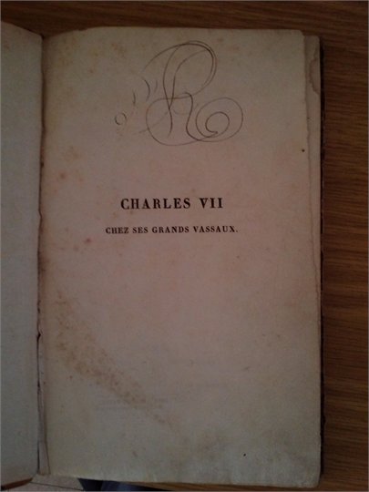 Dumas Charles VII chez ses grands vassaux