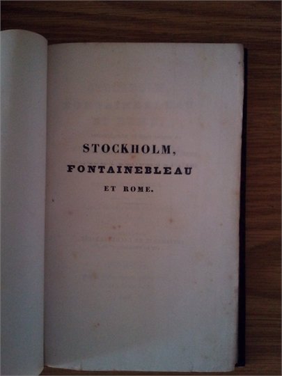 Dumas   Stockholm, Fontainebleau et Rome sur la vie de Christine