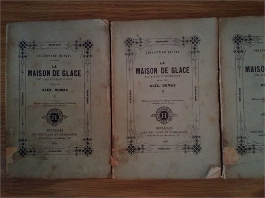 Dumas La maison de glace