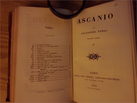 Dumas   Ascanio 1860
