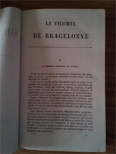 Dumas  Le vicomte de Bragelonne (tt 2,4)