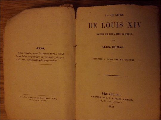 Dumas La jeunesse de Louis XIV