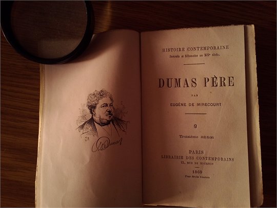 Eugène de Mirecourt  Dumas pere (les contemporaines)