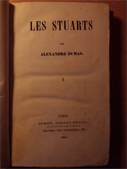 Dumas  Les Stuarts