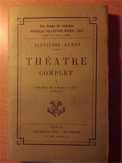 Dumas  Theatre t.5