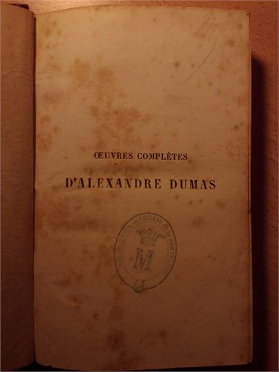 Dumas  Les trois mousquetaires (2t., 1859)