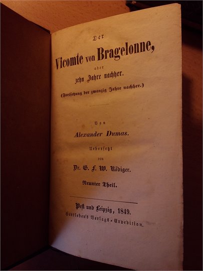 Dumas Vicomte von Bragelonne