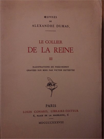 Dumas  Le collier de la reine