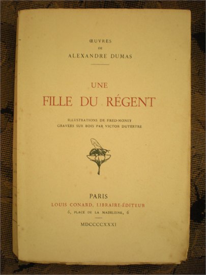 Dumas  Une fille du regent