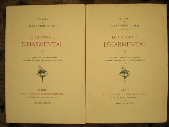 Dumas  Le chevalie d'Harmental