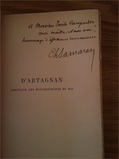 C.Samaran  D'Artagnan