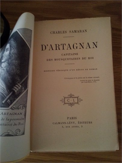 C.Samaran  D'Artagnan