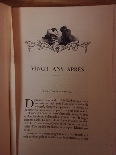 Dumas  Vingt ans apres (Conard)