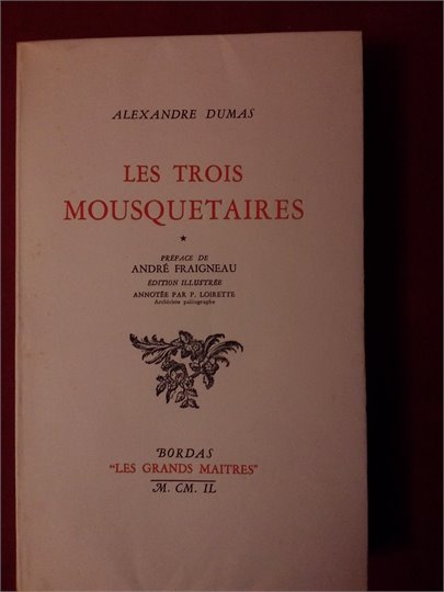 Dumas  Les trois mousquetaires (Bordas)