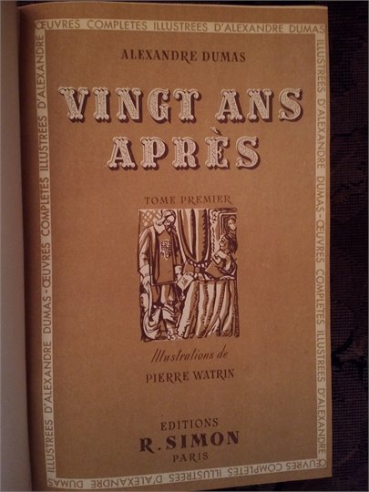 Dumas  Vingt ans apres (Watrin)
