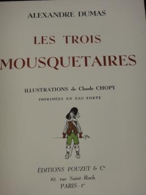 Dumas  Les trois mousquetaires (Chopy, ex. O)