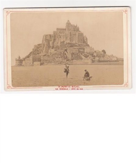 Photos fin 19e du Mont Saint-Michel