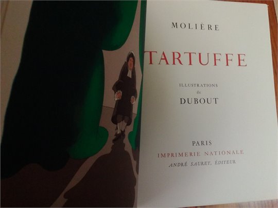 Moliere Tartuffe illustré par Dubout