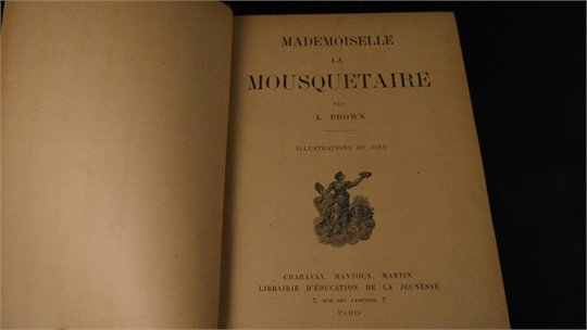 A.Brown  Mademoiselle la Mousquetaire
