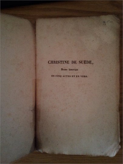 Brault M.L.  Christine de Suede