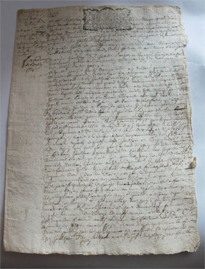 Document signature autographe du fils aine Roger de Rabutin Bussy-Rabutin