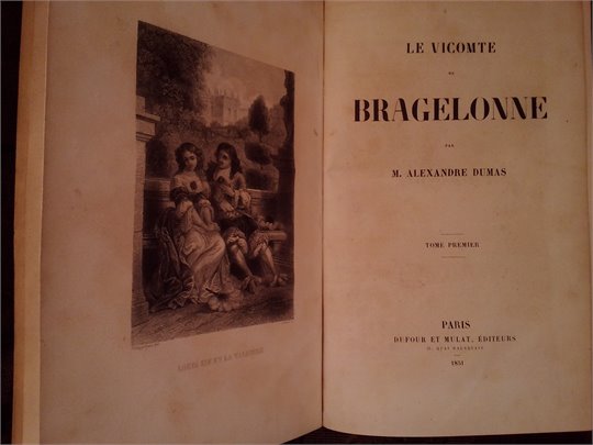 Dumas  Le vicomte de Bragelonne  (Dufour, Mulat, 1851)