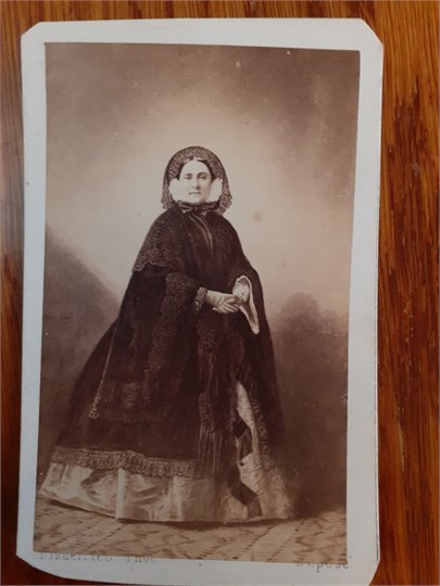 CDV Mathilde-Létizia Wilhelmine Bonaparte