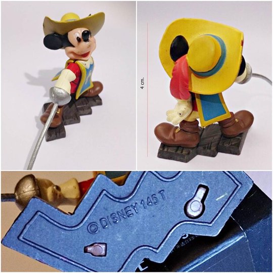 Mickey mouse Figure Set : The three musketeers