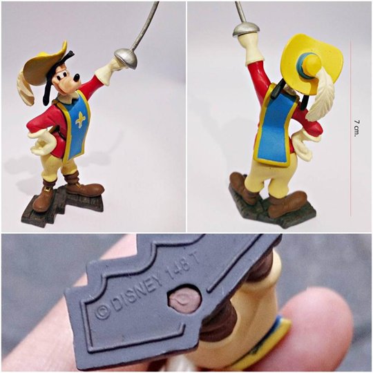 Mickey mouse Figure Set : The three musketeers 2