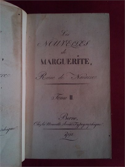 Les nouvelles de Marguerite, Reine de Navarre  tt. 2, 3