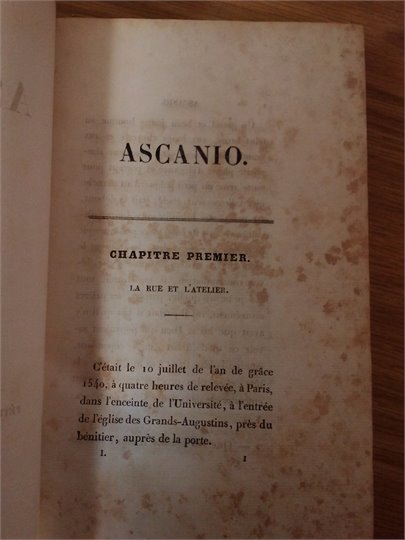 Dumas  Ascanio 1844